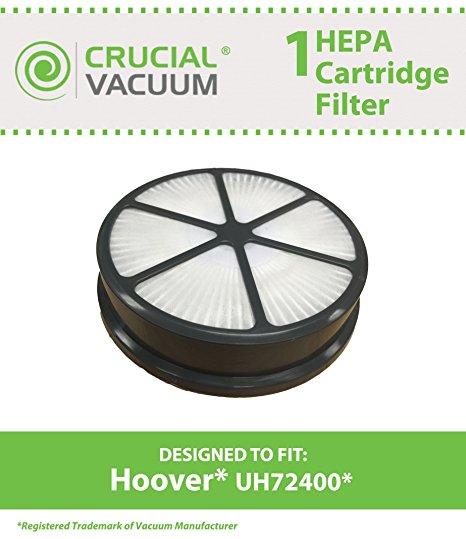 Replacement for Hoover UH72400 HEPA Style Filter, Compatible With Part # 440003905, by Think Crucial