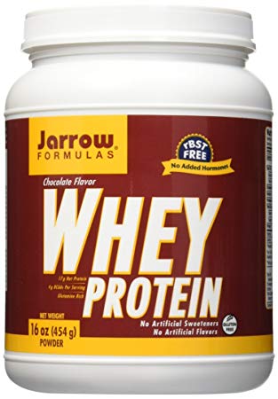 Jarrow Formulas Whey Protein Chocolate, Supports Muscle Development, 16 Oz