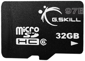 G.Skill 32GB Micro SDHC Flash Memory Card (FF-TSDG32GN-C6)