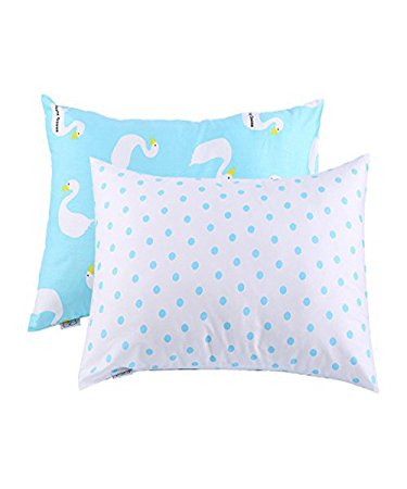 Kids Toddler Pillowcases 13 x 18 Shrinks to Fit for Kids Bedding by UONMY