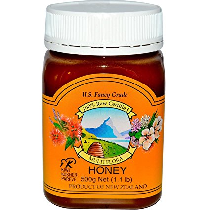 Pacific Resources Multi Flora Honey, 500g, 1.1 lb.