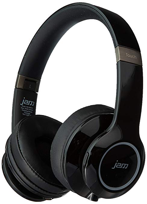 HMDX JAM Transit Touch Rechargeable Wireless Bluetooth Headphones/Headset