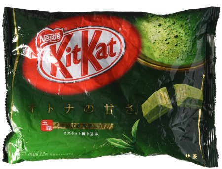 Japanese Kit Kat - Maccha Green Tea Bag 491 oz by Nestle