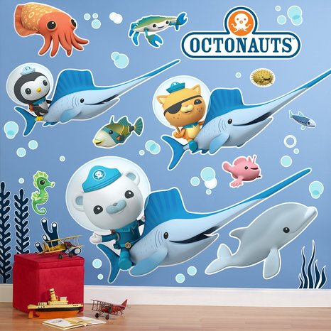 Birthday Express - The Octonauts Giant Wall Decals