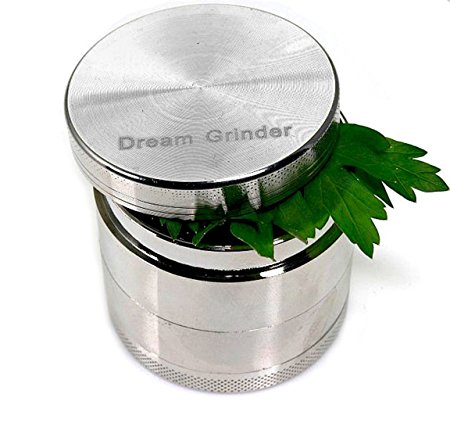 Nicefuse Dream Grinder, for Kitchen and Medicinal Dried Herbs with Removable Pollen Catcher