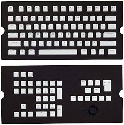 Corsair Gaming CH-9000234-WW PBT Double-Shot Keycaps Full 104/105-Keyset - White