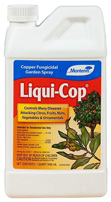 Liqui-Cop Copper Fungicide Spray Qt Conc.
