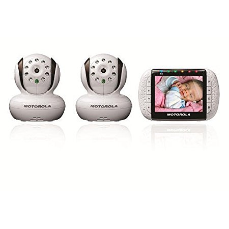 Motorola Digital Video Baby Monitor with 3.5" Color Screen and Two Cameras MBP 36/2