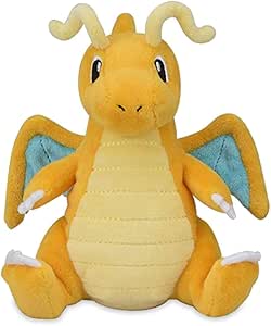 Pokemon Center: Sitting Cuties: Dragonite Plush # 149 - Generation 1-6 in