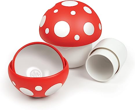 Genuine Fred MUSHROOM CUPS, Nesting Mushroom Measuring Cups