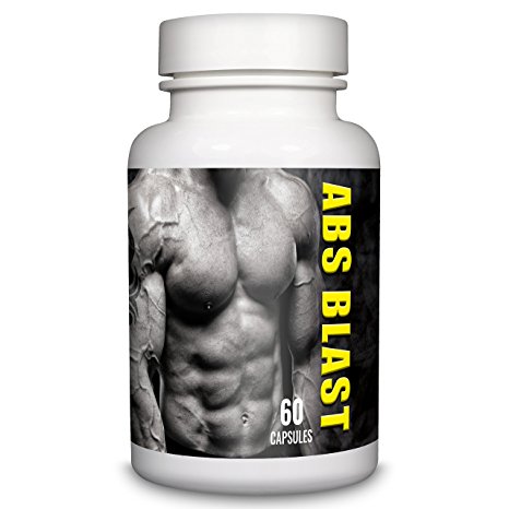 ABS BLAST Extreme Fat Burner by Natural Answers - 60 Capsules - 1 Month Supply - Strong Weight Loss Support Diet Pills For Men - UK Manufactured