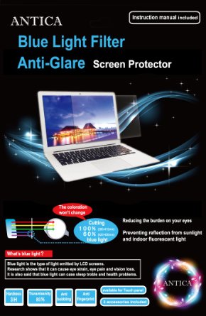 ANTICA Blue Light Filter Anti-Glare Screen Protector13-inch MacBook Pro with Retina display