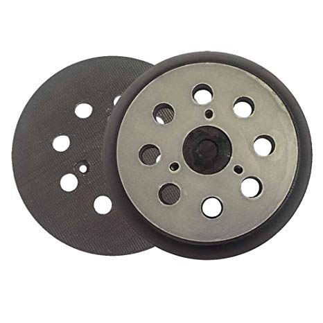 Superior Pads and Abrasives RSP26 5" Dia 8 Hole Sander Hook and Loop Pad Replaces DeWalt OE # 151281-08 (2 Pack)