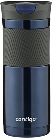 Contigo SnapSeal Byron Vacuum Insulated Stainless Steel Travel Mug, 20oz, Monaco