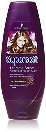 Schwarzkopf Supersoft Ultimate Shine Silicone Free Superfruit Conditionerfor Dull Hair 250 Ml