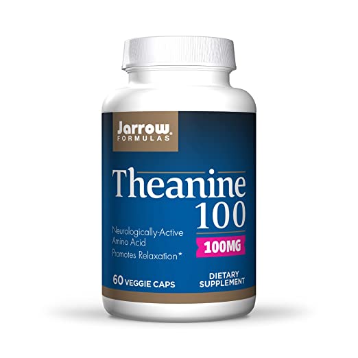 Jarrow Formulas, Theanine 100, 100 mg, 60 Veggie Capsules