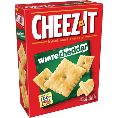 Cheez-It White Cheddar Baked Snack Crackers 12.4 oz. Box