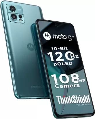 Motorola G72 (6GB, 128GB) (Polar Blue)