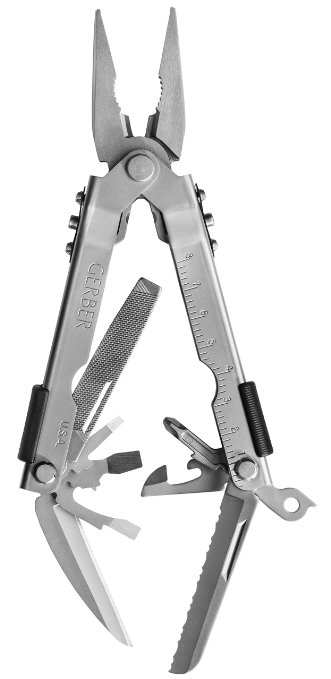 Gerber MP600 Multi-Plier, Needle Nose, Stainless [07530]