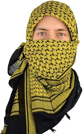 Mato & Hash Military Shemagh Tactical 100% Cotton Scarf Head Wrap