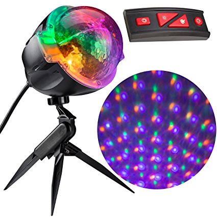 Gemmy Light Show Points of Light Halloween Projector with Wireless Remote