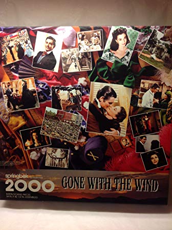 Springbok by Hallmark Gone With The Wind 2000 Interlocking Pieces Puzzle
