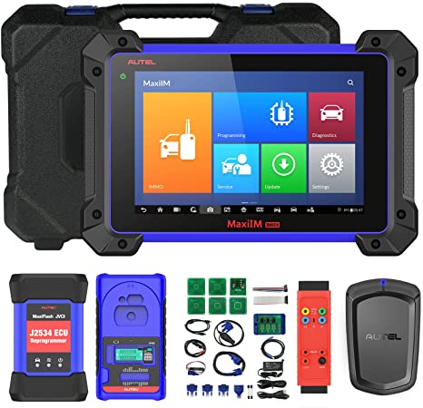 Autel MaxiIM IM608 Key Programming Diagnostic Scan Tool with XP400 Key Programmer and J2534 ECU Reprogrammer, Top IMMO Programming & OBD2 Diagnostic Scanner with APB112 & G-BOX2 Add-On