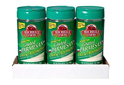Michelle Farms Parmesan Cheese, 3 count, 21 Ounce
