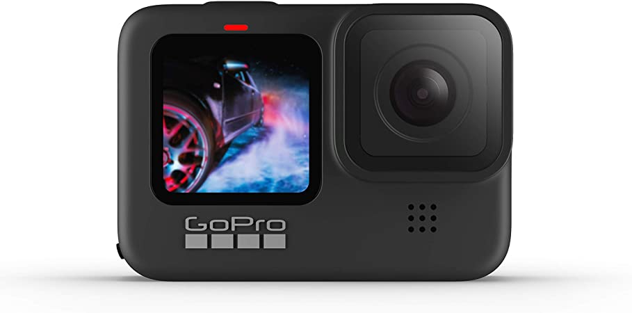 New GoPro HERO9 Black - Waterproof Action Camera with Front LCD and Touch Rear Screens, 5K Ultra HD Video, 20MP Photos, 1080p Live Streaming, Webcam, Stabilization