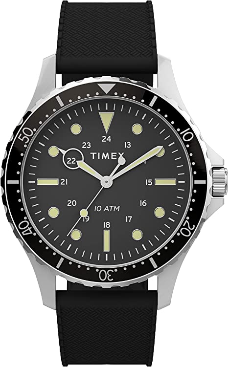 Timex Navi Silicone Strap Watch (Model: TW2V46900VQ)