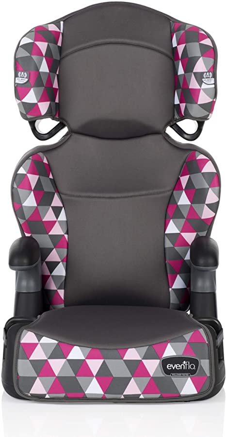 Evenflo Big Kid High Back Booster Car Seat 2 in 1 (High Back Booster   No Back Booster)