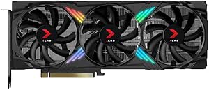 PNY GeForce RTX™ 4060 Ti 8GB XLR8 Gaming Verto RGB Triple Fan OC Graphics Card DLSS 3