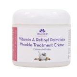 derma e Anti-Wrinkle Vitamin A Retinyl Palmitate Crme  4-Ounce Jar