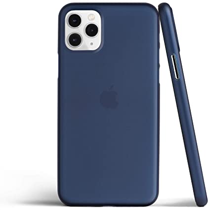 totallee Thin iPhone 11 Pro Case, Thinnest Cover Ultra Slim Minimal - for Apple iPhone 11 Pro (2019) (Navy Blue)