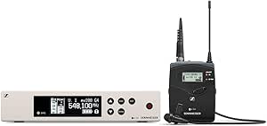 Sennheiser Pro Audio Sennheiser EW 100-ME2 Wireless Omni Lavalier Microphone System-A Band (516-558Mhz), 100 G4-ME2-A