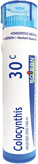 Boiron Colocynthis 30C, 80 Pellets, Homeopathic Medicine for Cramps