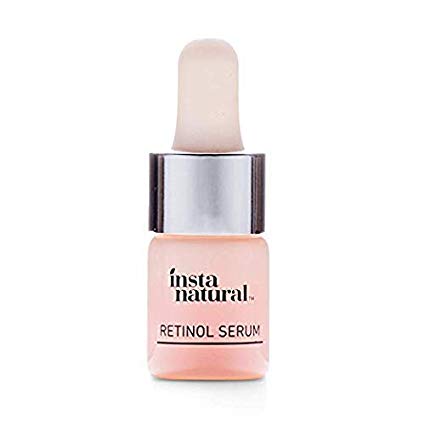 InstaNatural Retinol Serum - Anti Wrinkle Anti Aging Facial Serum - Helps Reduce Appearance of Puffiness, Wrinkles, Crows Feet & Fine Lines - with Vitamin C & Hyaluronic Acid - InstaNatural - 5mL