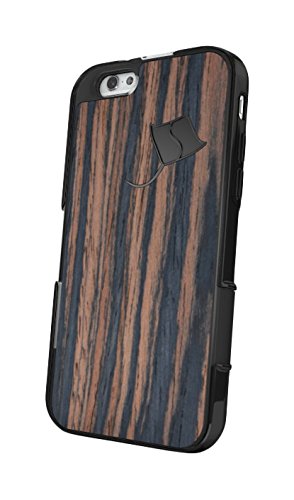StingRay Shield SRS6 - iPhone 6 Case-System with EMF Radiation Reduction Technology - (Wood)
