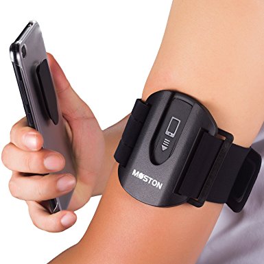 Moston 2017 New Design Sports Armband kit for All Cell Phone,Fast Slip-lock/unlock within a sec,Ideal for Running,Hiking,Cycling,Walking,Jogging,gym.Workout Arm Band for iphone/sumsung/LG phones,etc