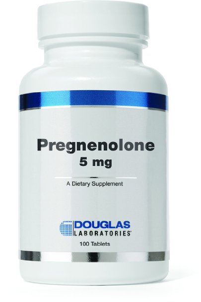 Douglas Laboratories® - Pregnenolone 5 mg - Supports Brain and Nervous System* - 100 Tablets