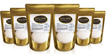 Gold Standard Organic Sulfur Crystals 6lb - 99.9% Pure MSM Crystals - Largest Granular Flakes Available! 3rd Party Tested **Same Day Priority Shipping**