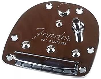 Fender Classic Player Jazzmaster/Jaguar Tailpiece Assembly (No Arm)