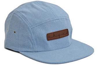 Skyed Apparel Premium 5 Panel Hat With Genuine Leather Strap (Multiple Colors)