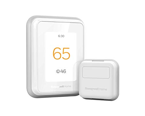 Honeywell Home T9 WIFI Smart Thermostat with 1 Smart Room Sensor, Touchscreen Display, Alexa and Google Assist