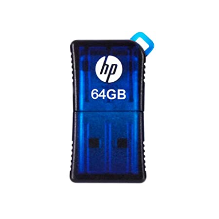 HP V165w 64GB USB 2.0 Pen Drive (Blue)