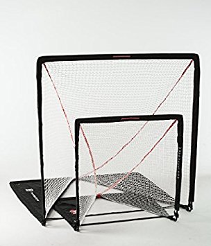 Rukket Rip It Portable Lacrosse Goal | Pop Up Lax Net for Backyard Shooting | Collapsible, Foldable, Travel Goals (4x4)