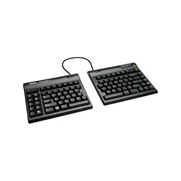 Kinesis Freestyle2 Keyboard for PC, Us English Legending, Black, 9 Inch Maximum