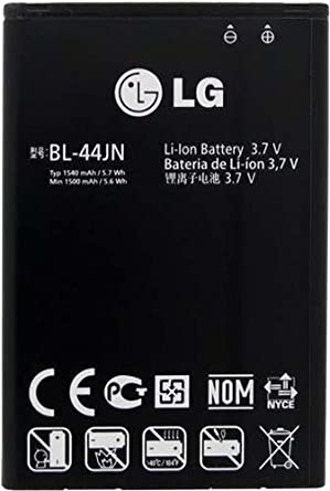 LG BL-44JN EAC61679601 Battery for LG Phone - Original OEM - Non-Retail Packaging - Black