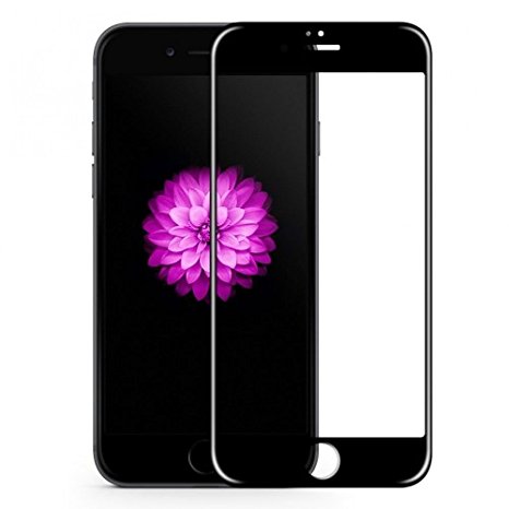 Market Affairs Tempered Glass 5D Curved Edge 9H Hardness Tempered Glass Protector for Apple iPhone 7 (Black)