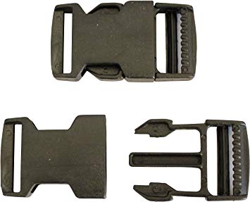 PLASTIC DELRIN SIDE RELEASE BUCKLES CLIPS FOR WEBBING - 20MM/25MM/50MM (50mm)